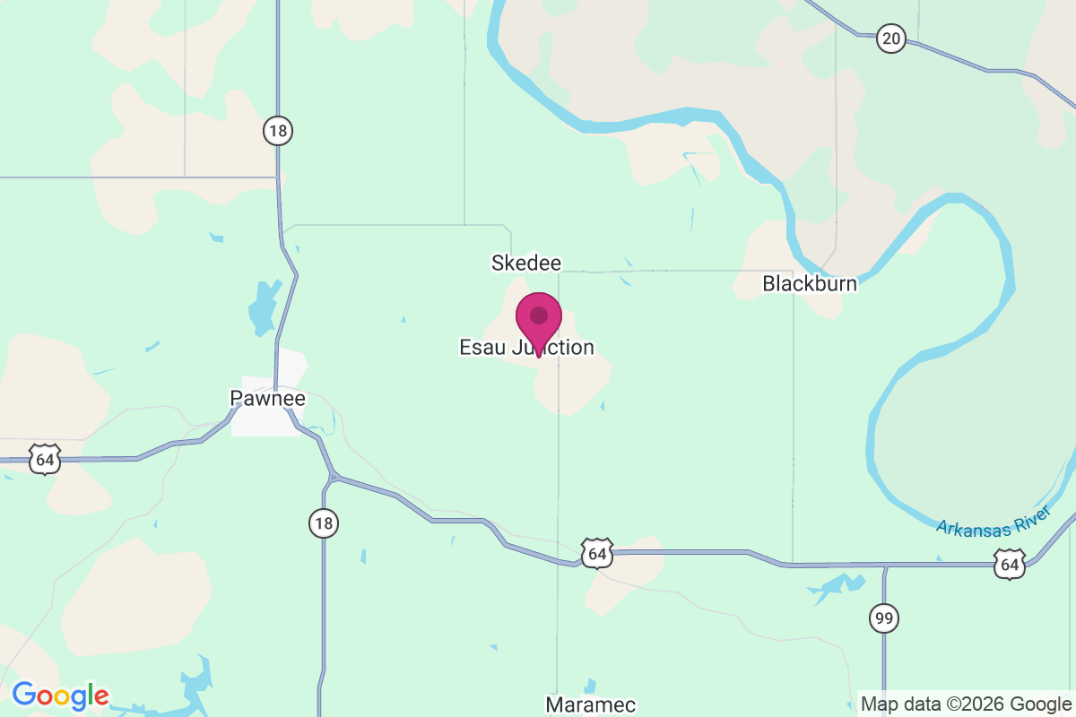 Carte de Esau Junction