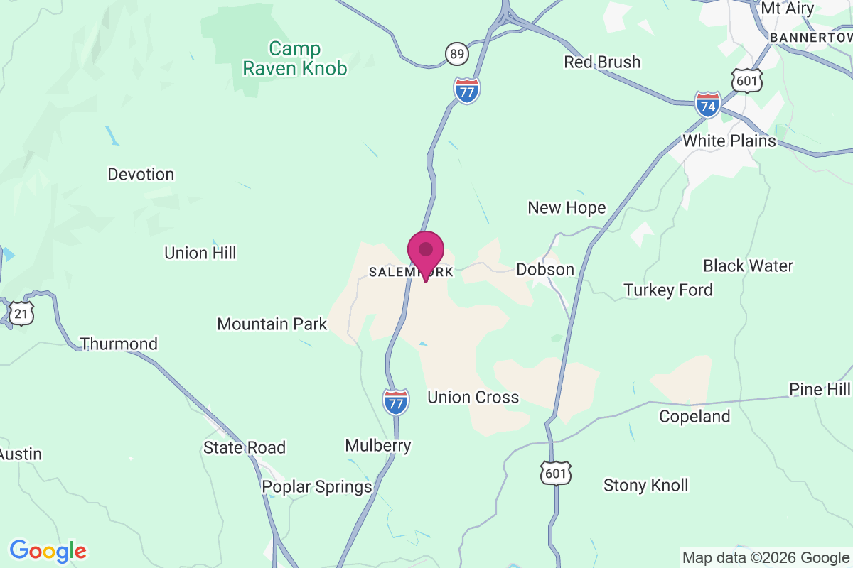 Carte de Salemfork
