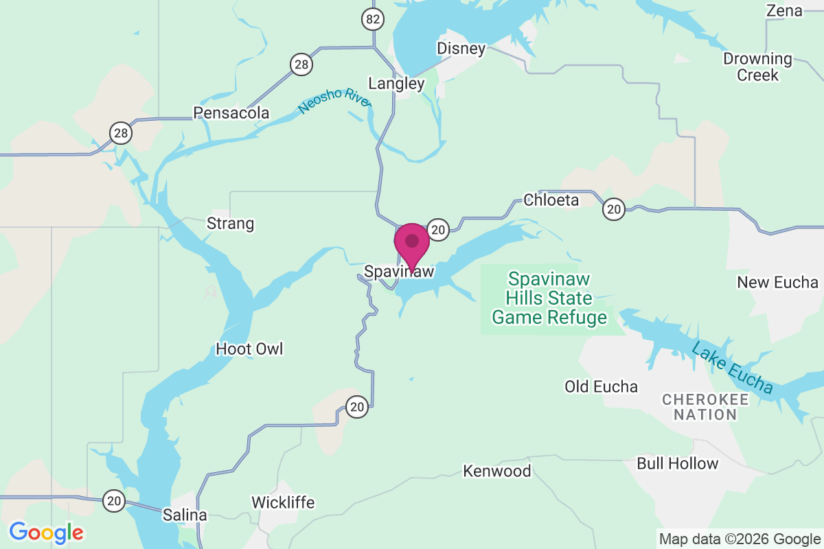 Carte de Spavinaw