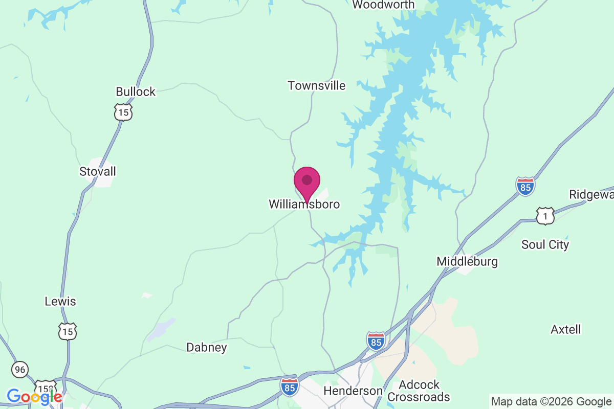 Carte de Williamsboro