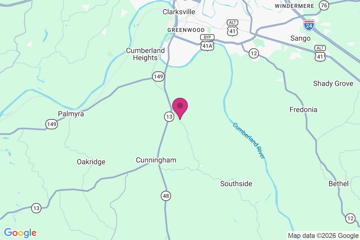 Carte de Orgains Crossroads
