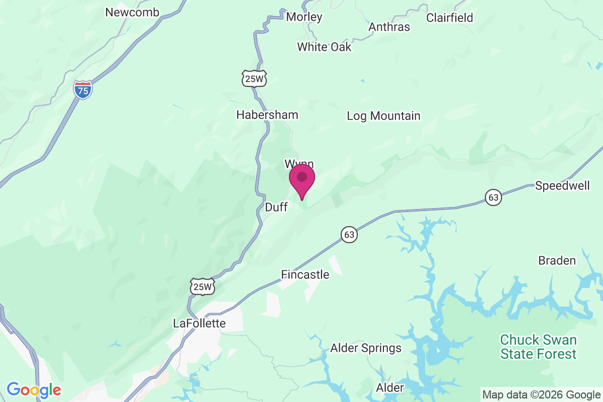 Carte de Russell Fork