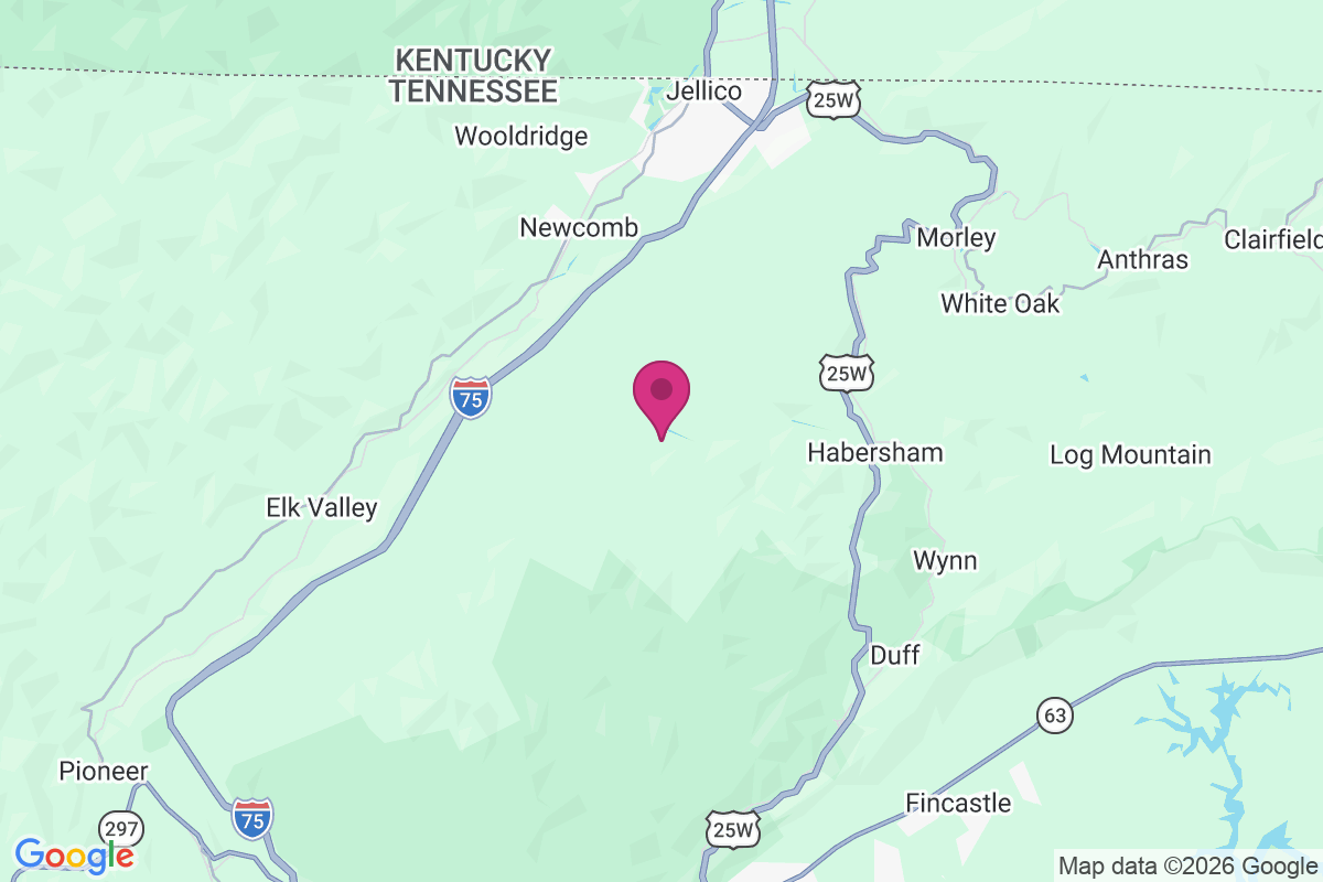 Carte de Stinking Creek