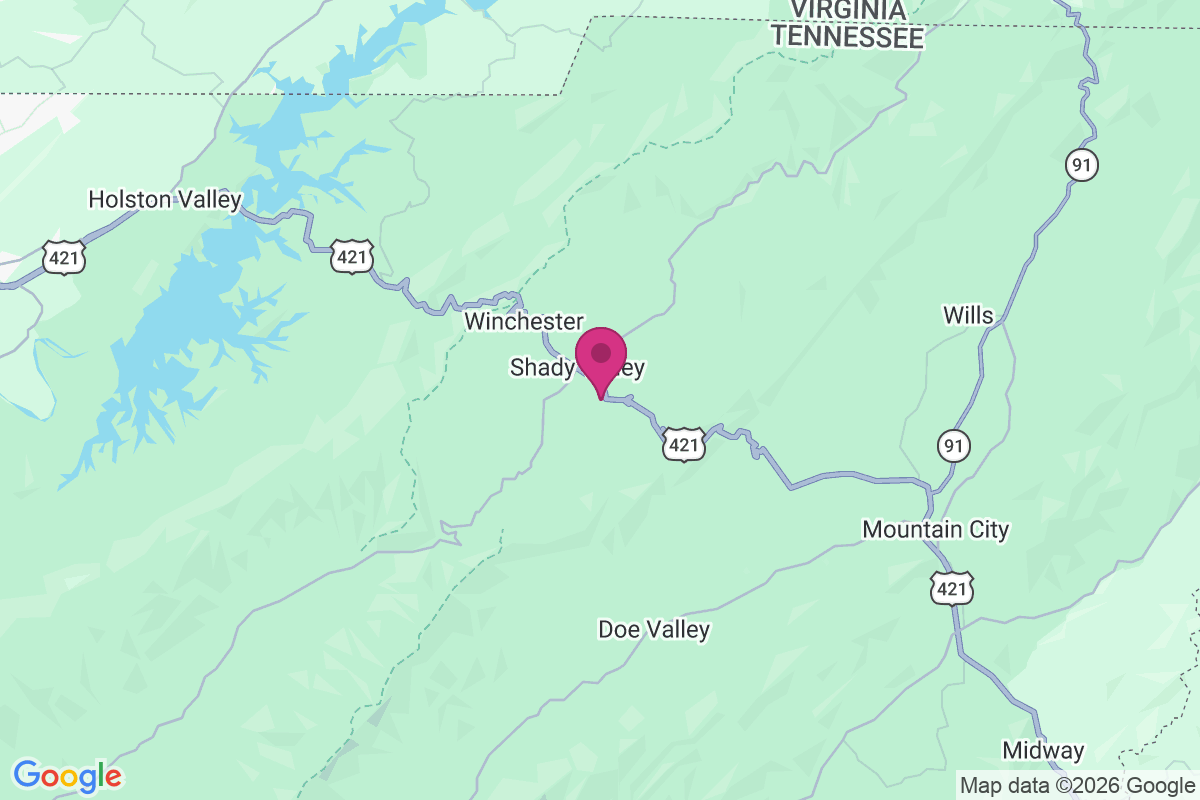 Carte de Shady Valley