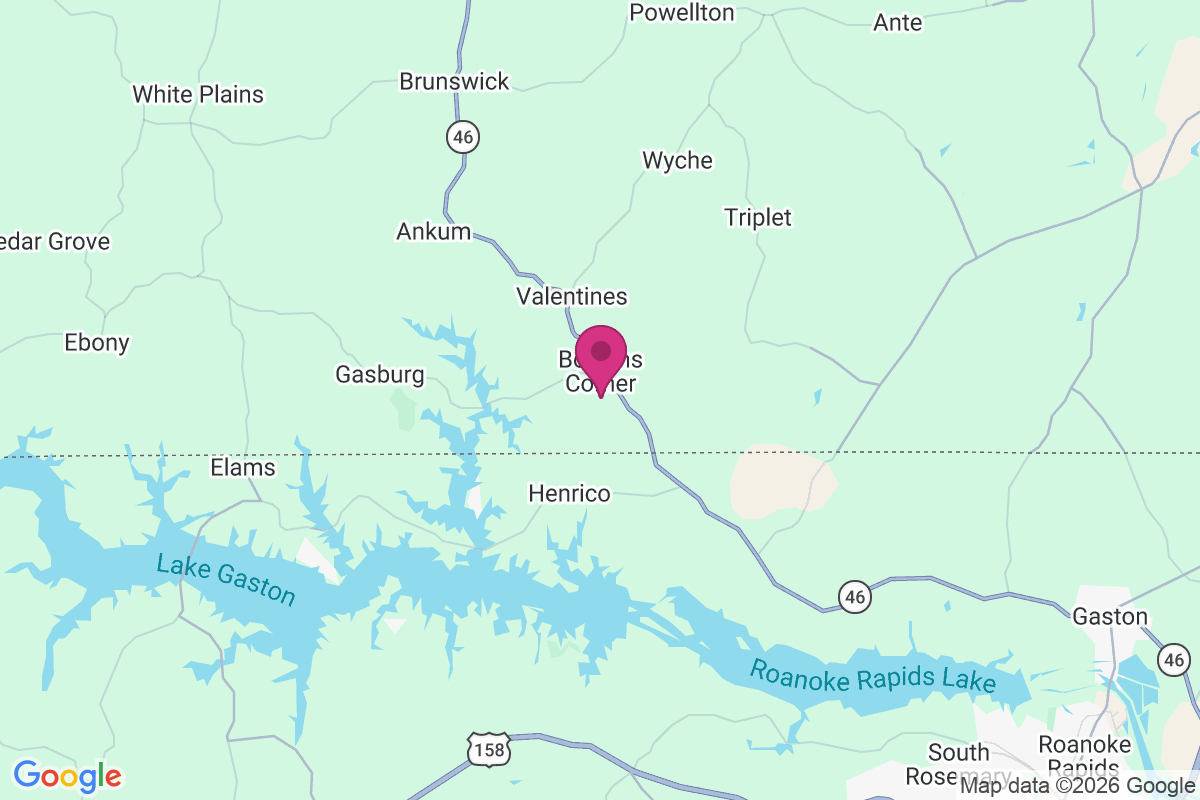 Carte de Bowens Corner