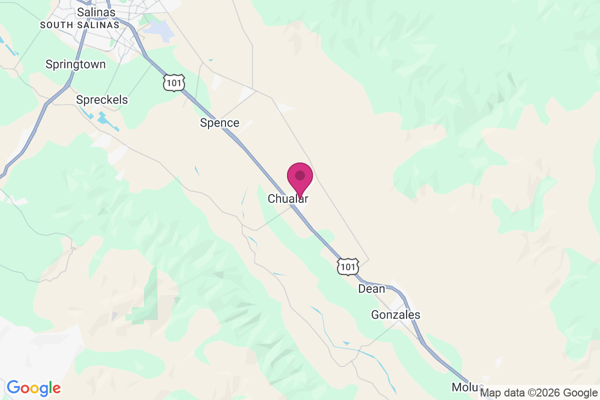 Carte de Chualar