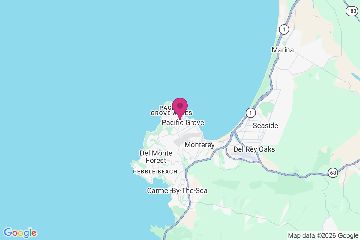 Carte de Pacific Grove Acres