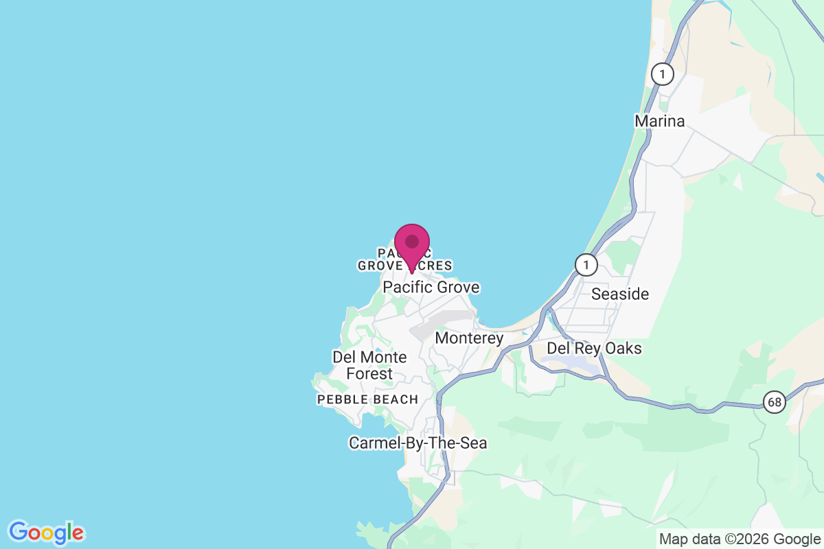 Carte de Pacific Grove