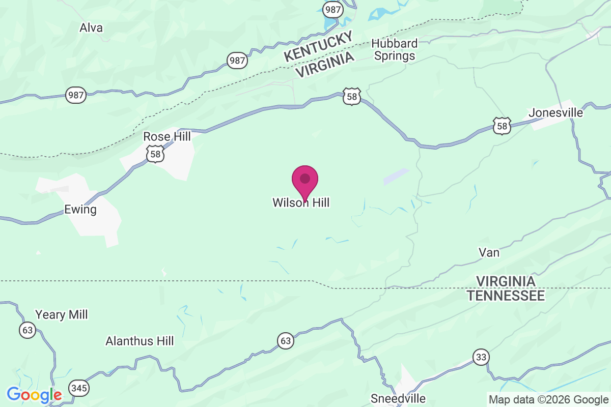 Carte de Wilson Hill