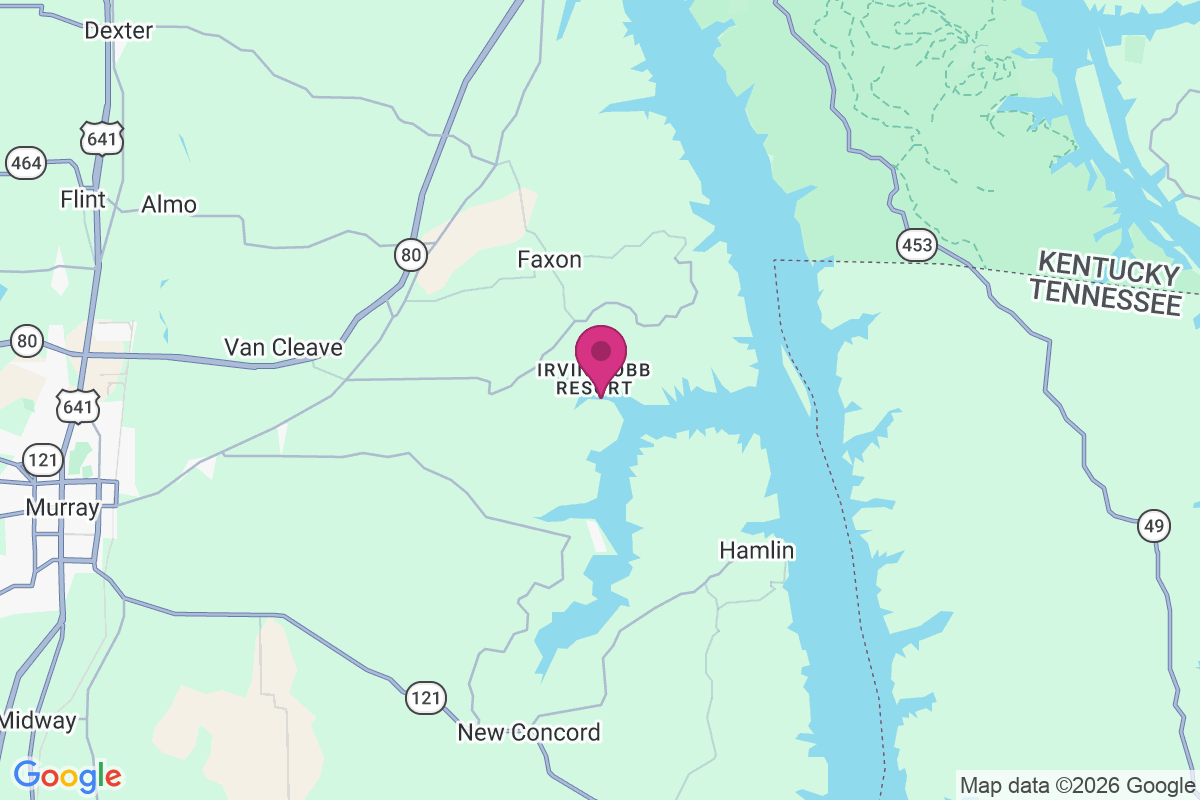 Carte de Irvin Cobb Resort
