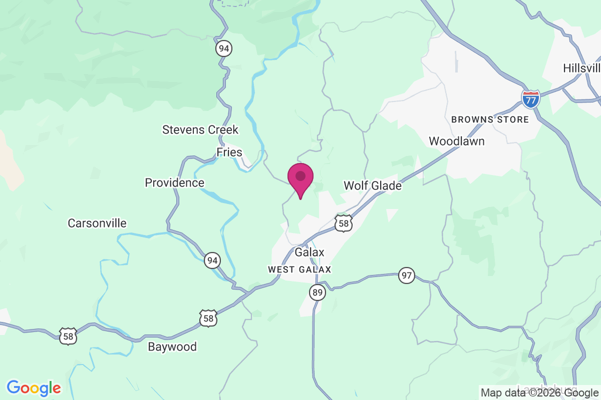 Carte de Hickory Flat