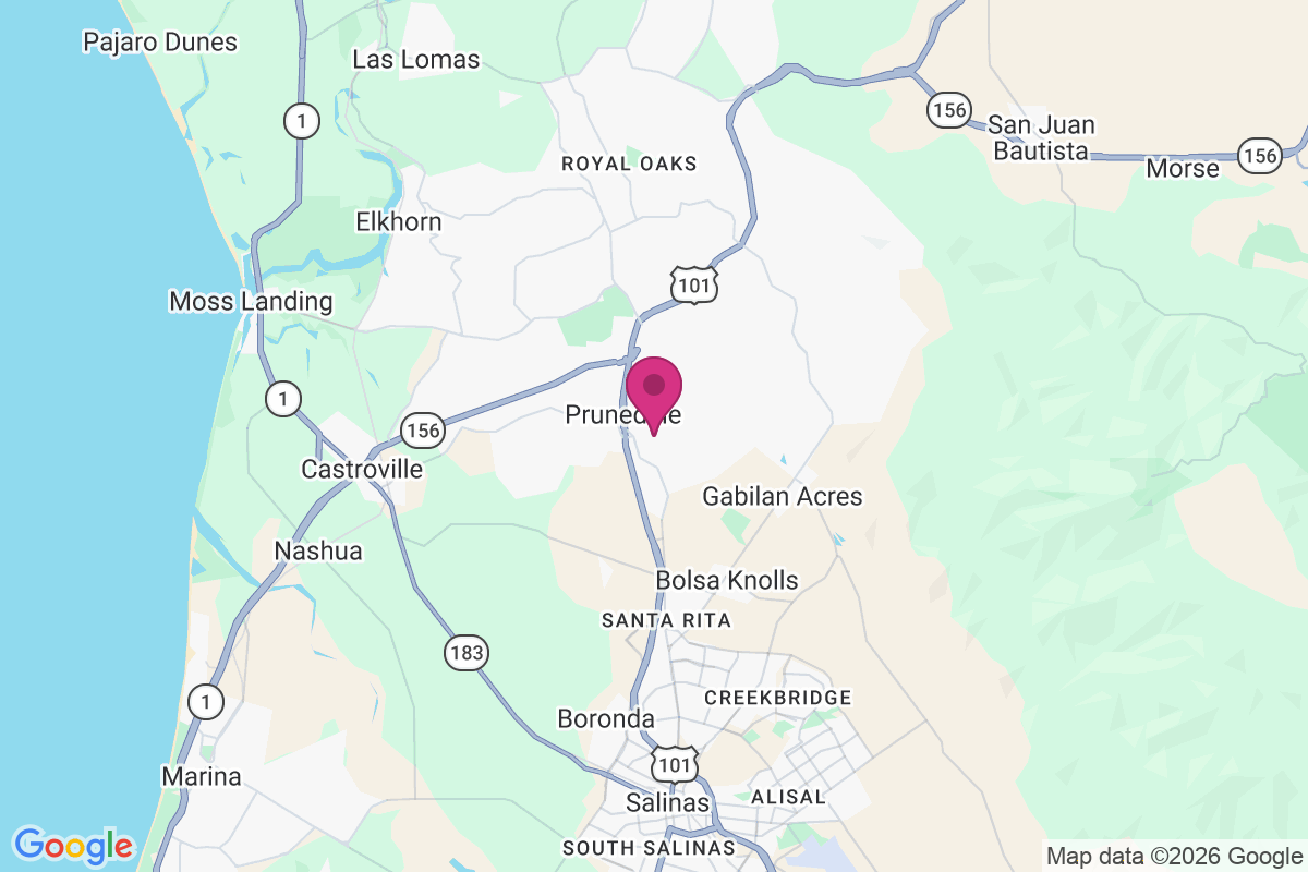 Carte de Prunedale