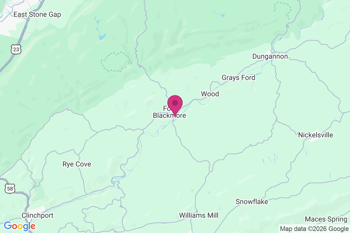 Carte de Fort Blackmore