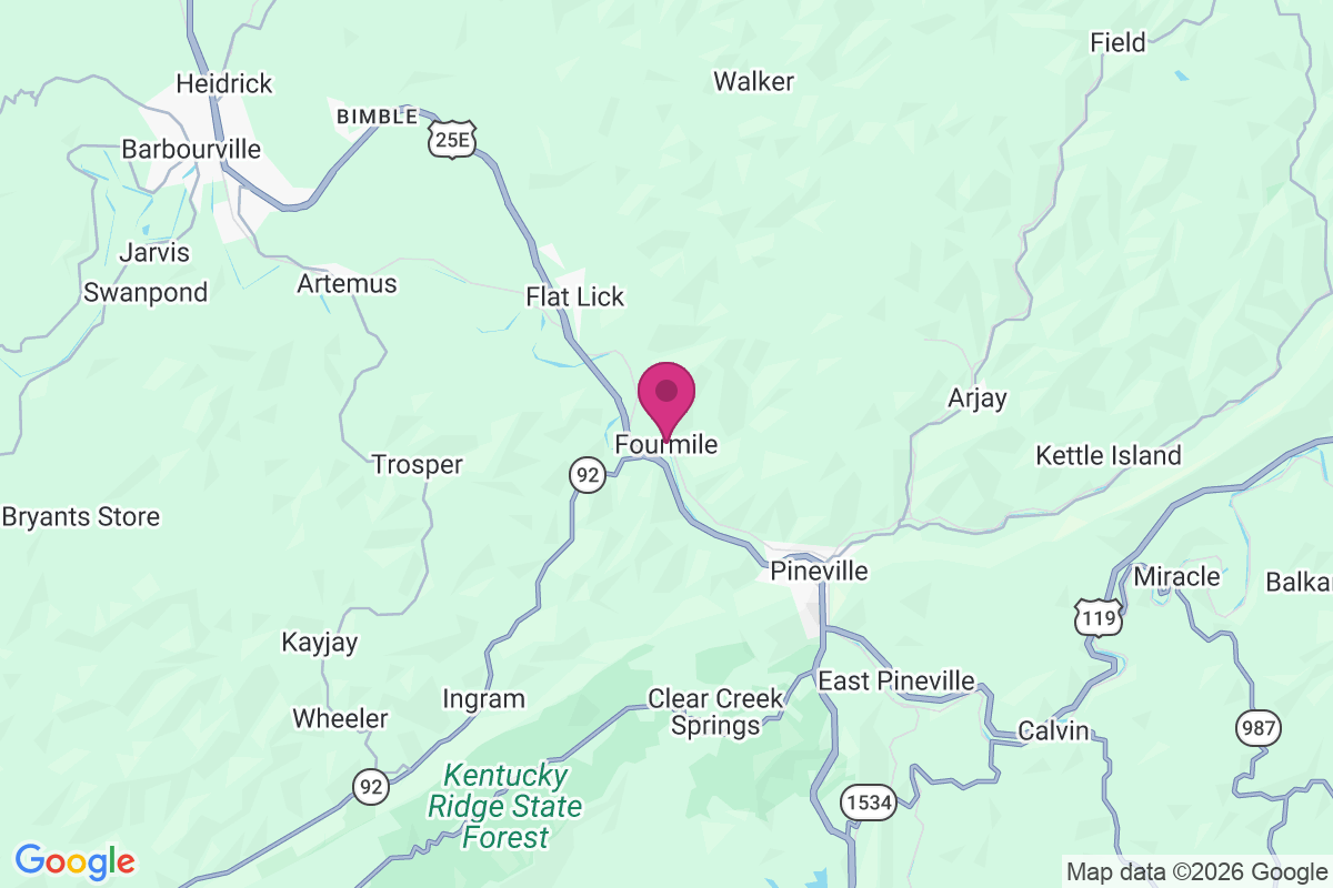 Carte de Fourmile