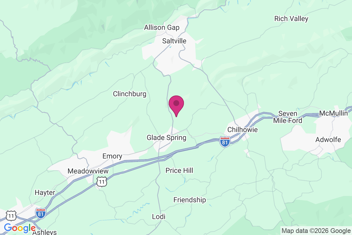 Carte de McCall Gap