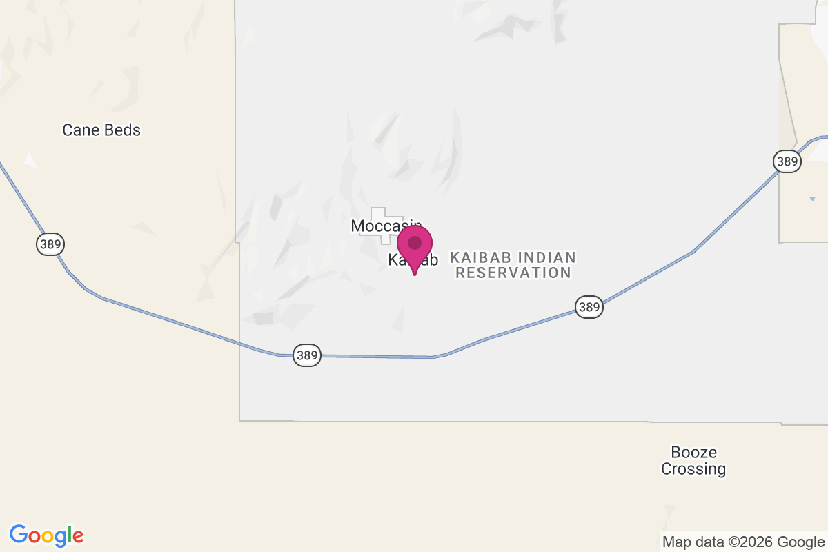Carte de Kaibab