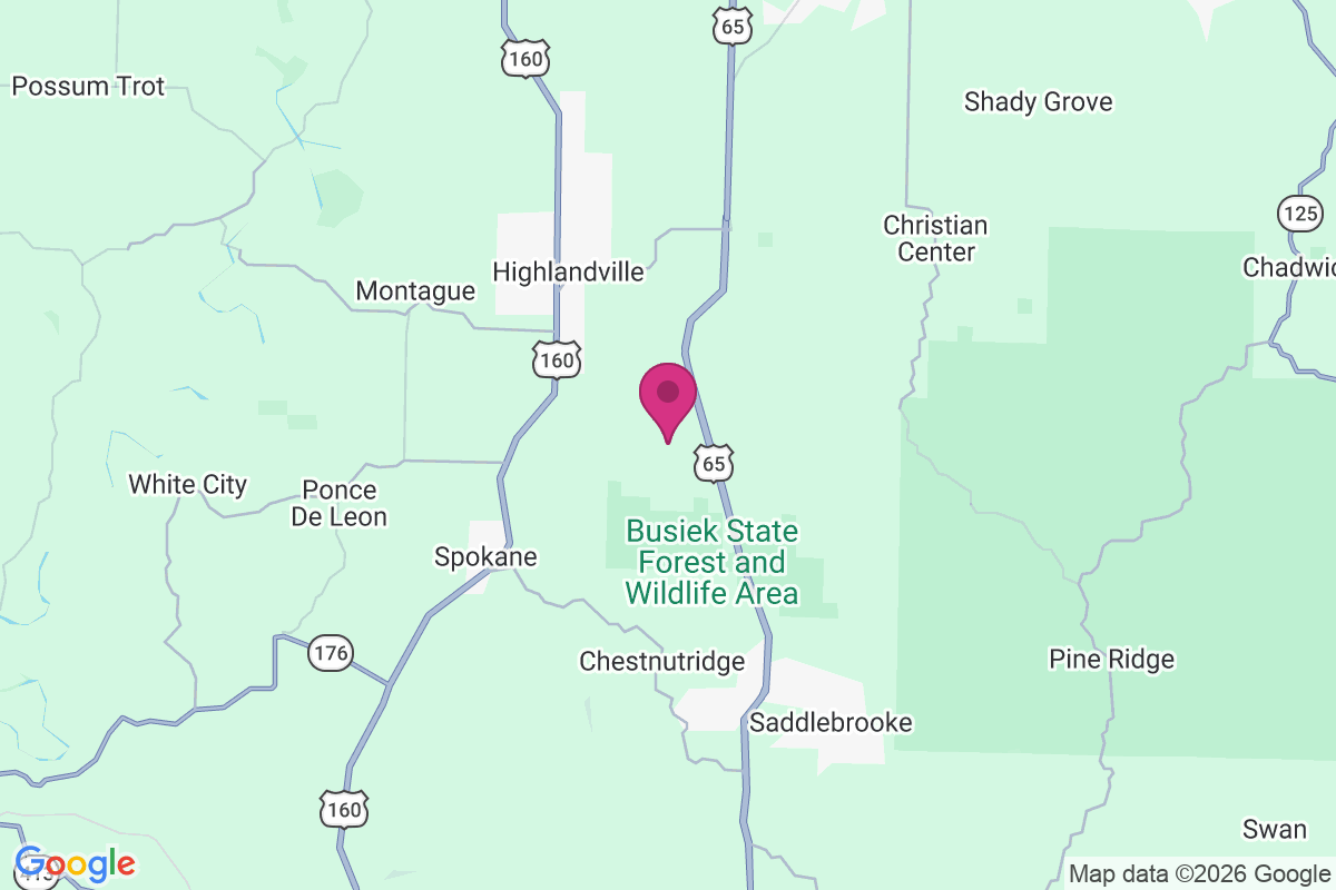 Carte de Green Mound Ridge