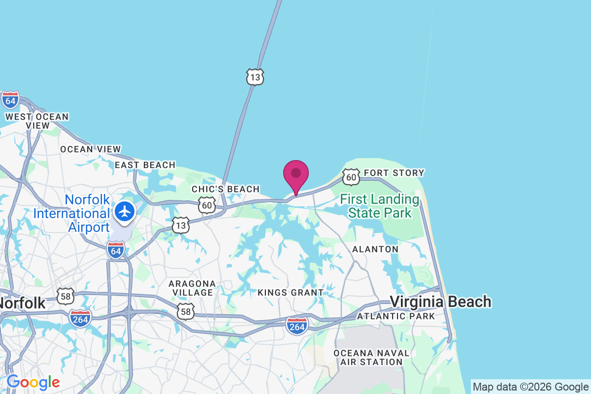 Carte de Lynnhaven Shores