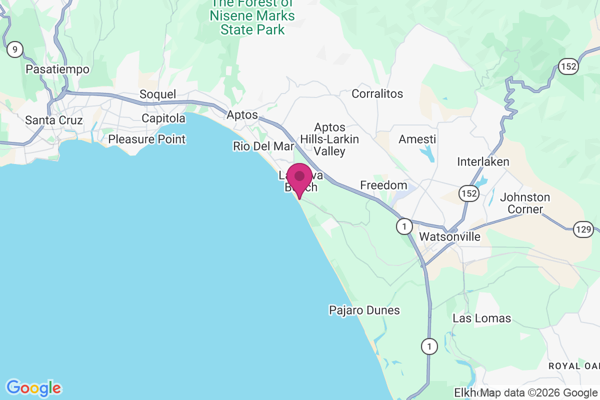 Carte de La Selva Beach