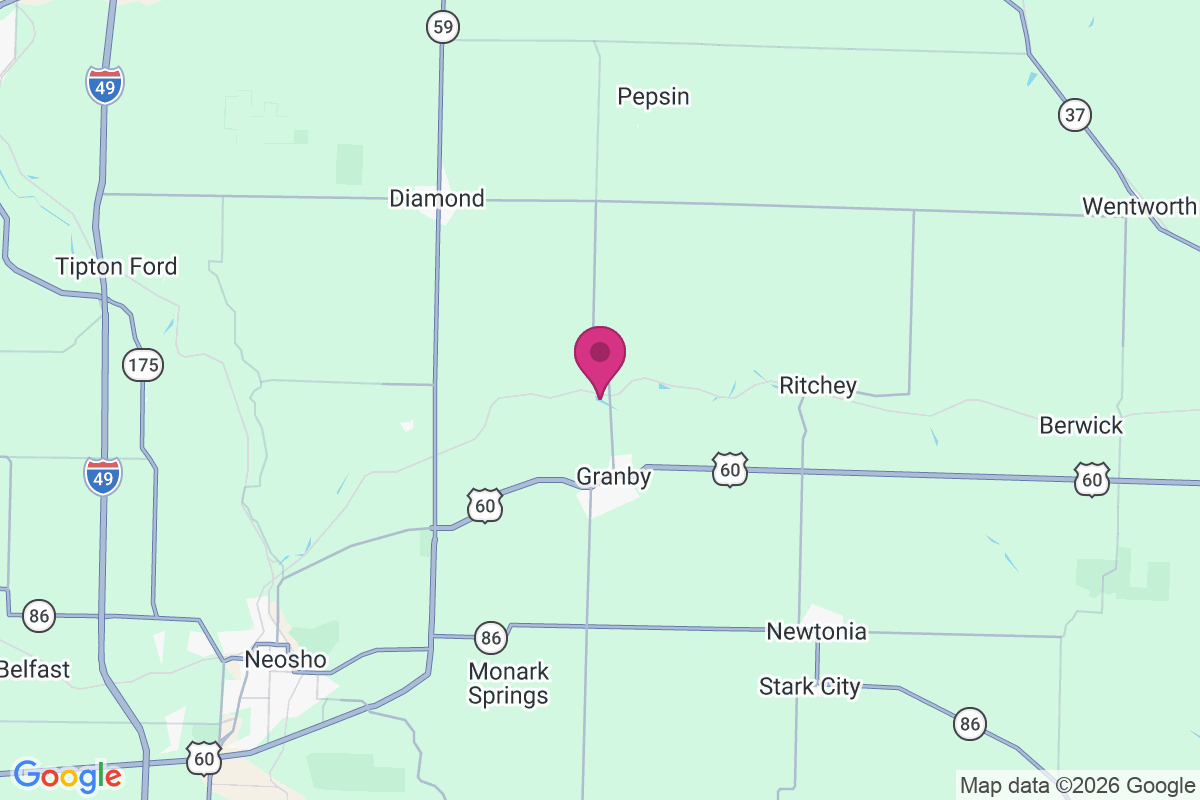 Carte de Granby City