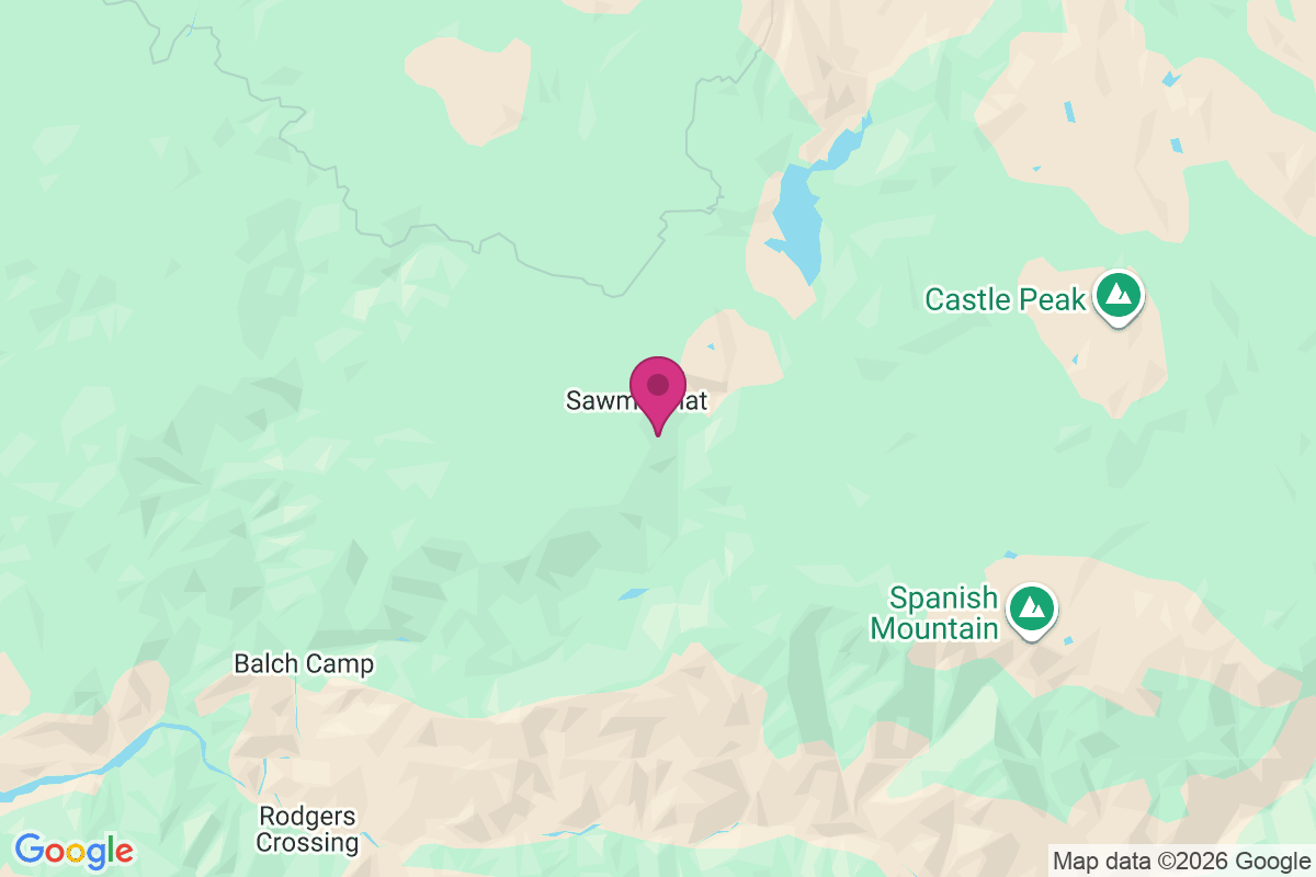 Carte de Sawmill Flat