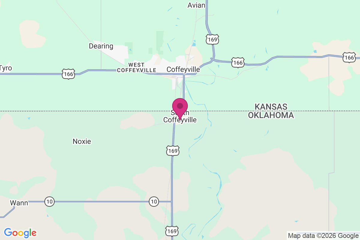 Carte de S Coffeyville
