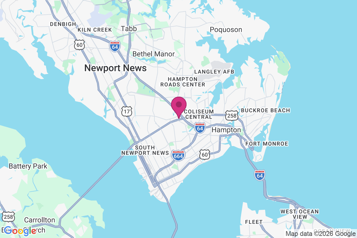 Carte de Lynnhaven