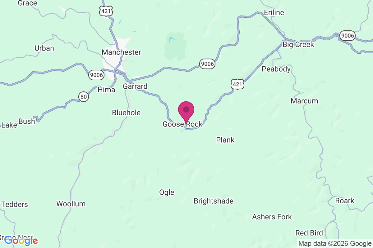 Carte de Goose Rock