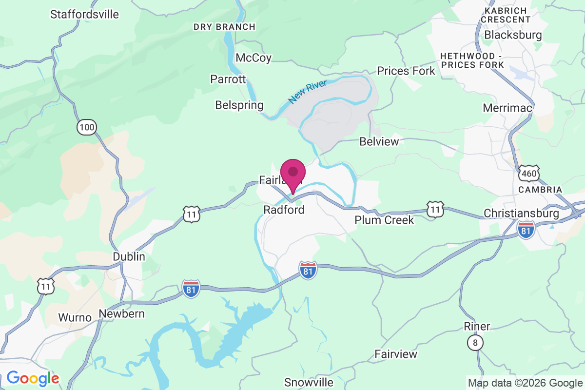 Carte de Fairlawn