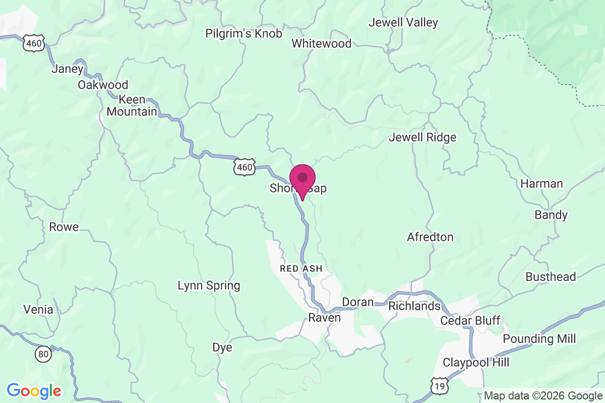 Carte de Shortt Gap