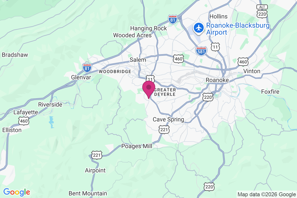 Carte de Hickory Hill