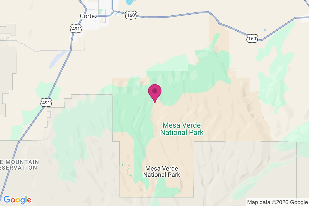 Carte de Mesa Verde National Park