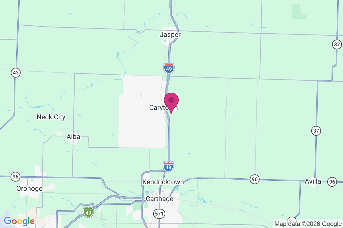 Carte de Carytown