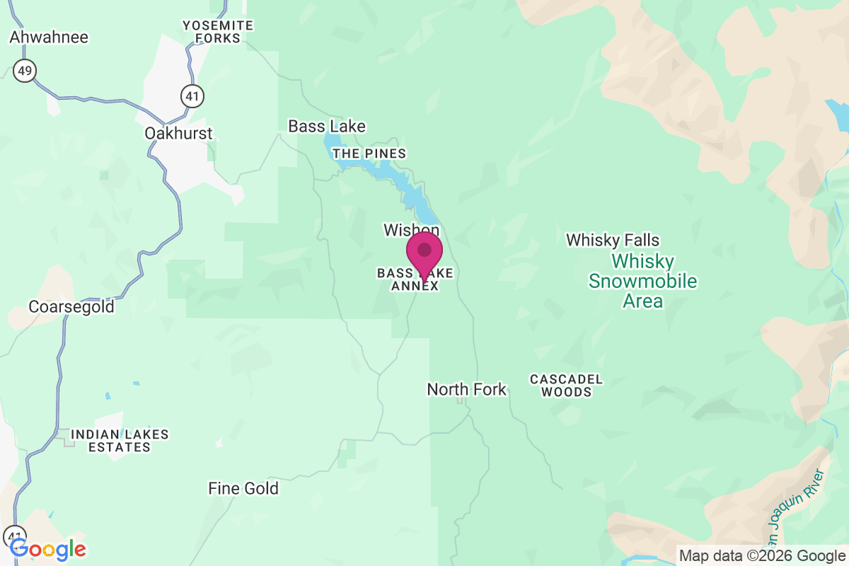 Carte de Bass Lake Annex