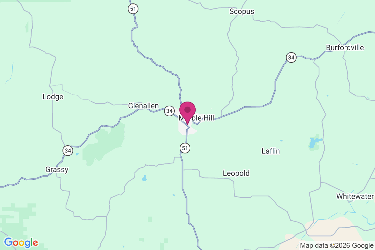 Carte de Lutesville
