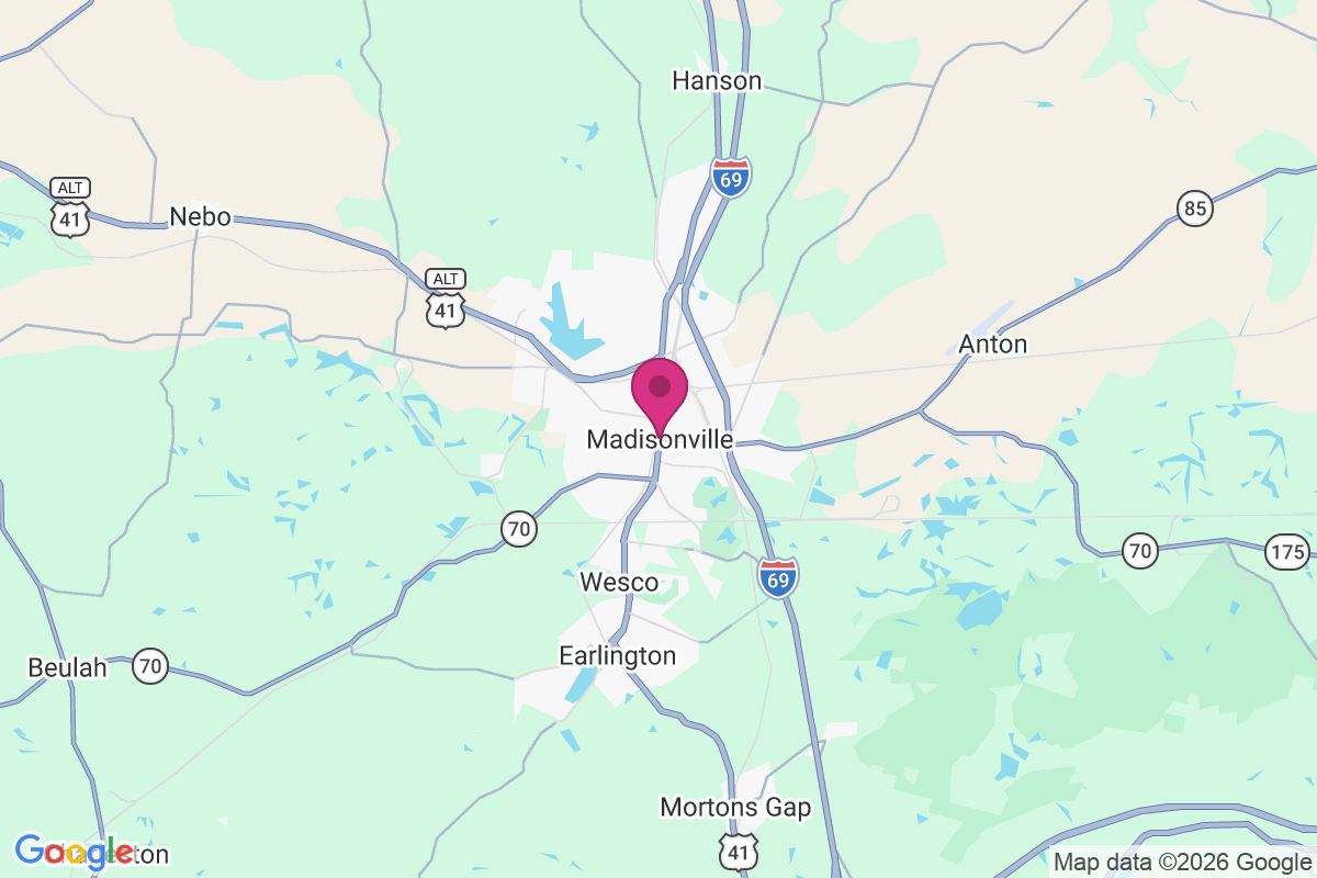 Carte de Madisonville