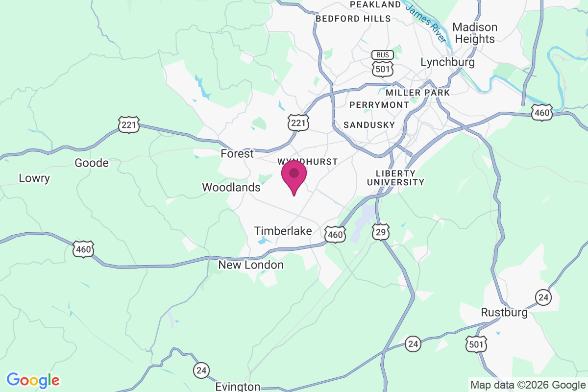 Carte de Penn Forest