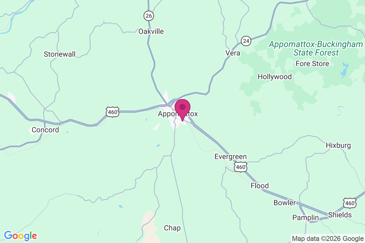 Carte de Appomattox
