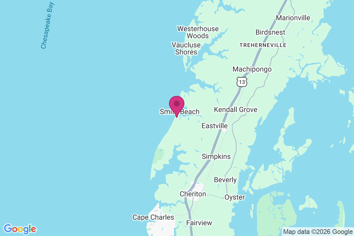 Carte de Smith Beach