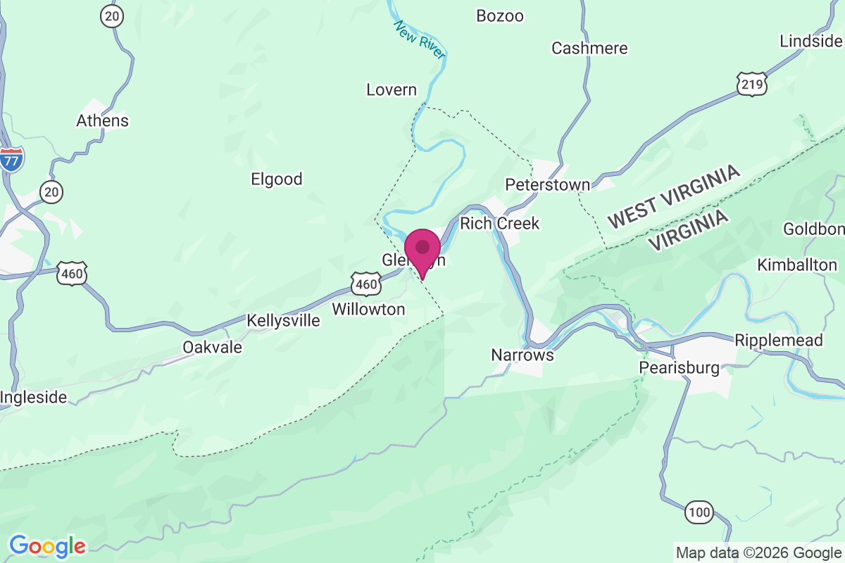 Carte de Glen Lyn