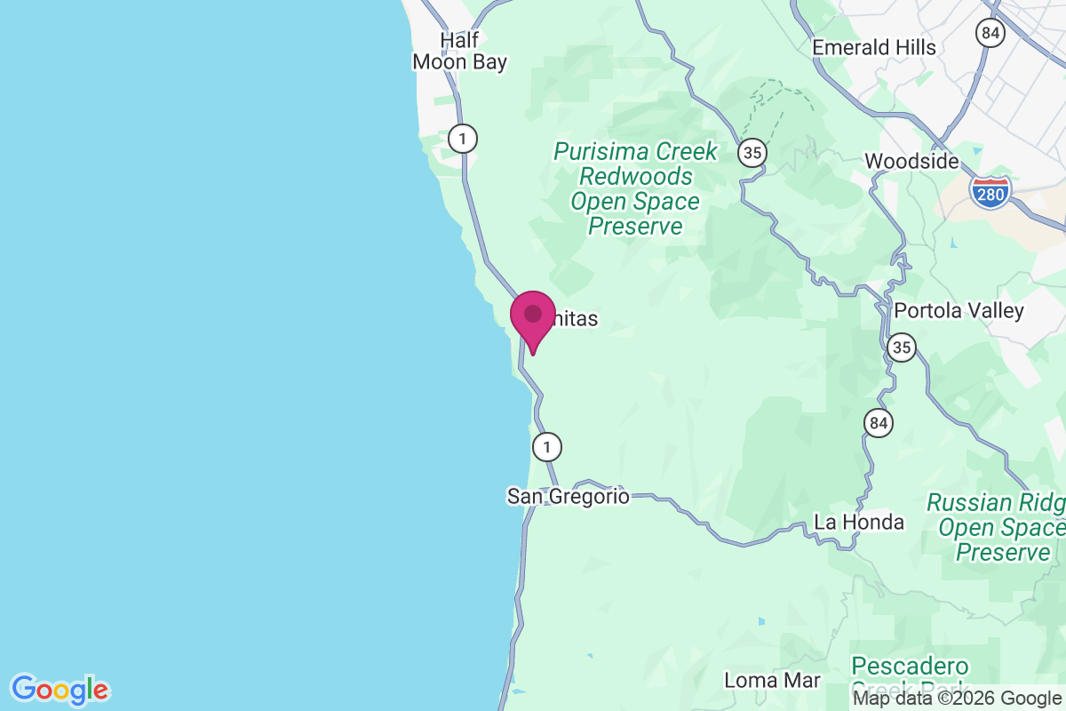 Carte de Martins Beach
