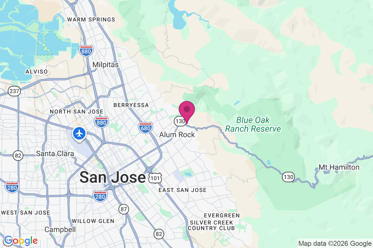 Carte de East Foothills