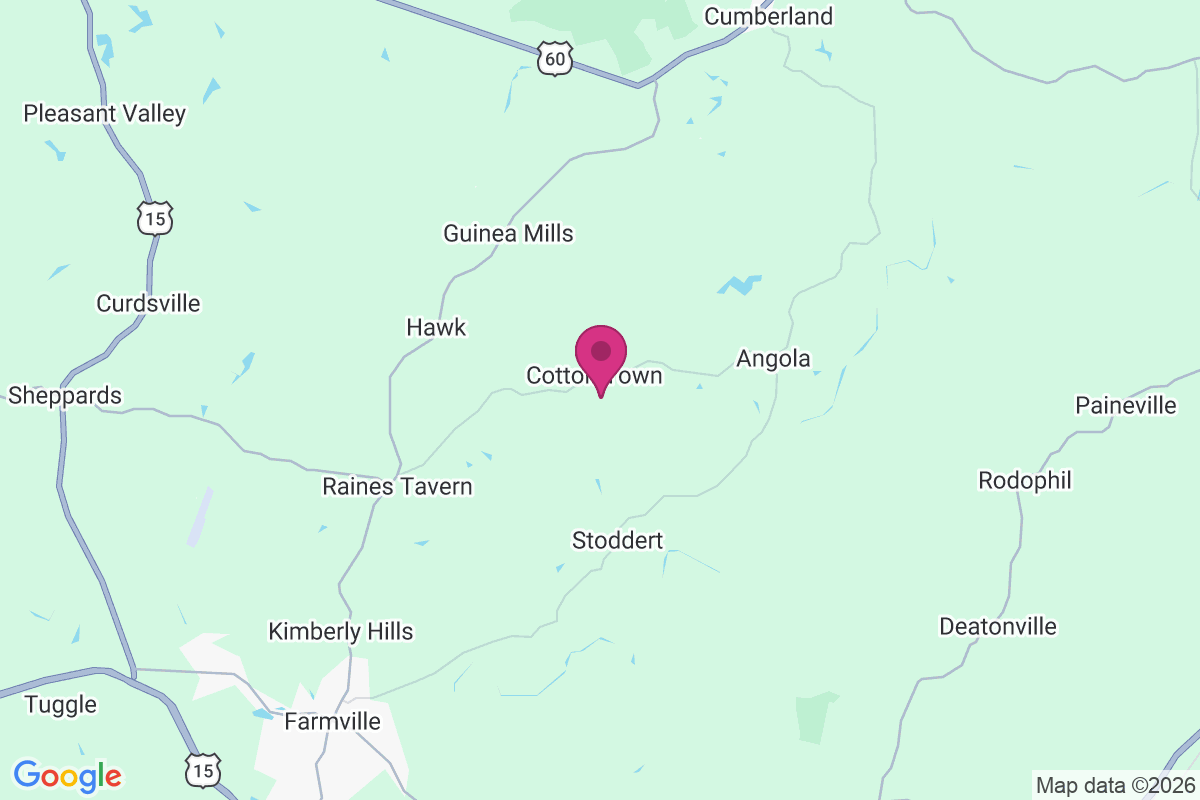 Carte de Cotton Town