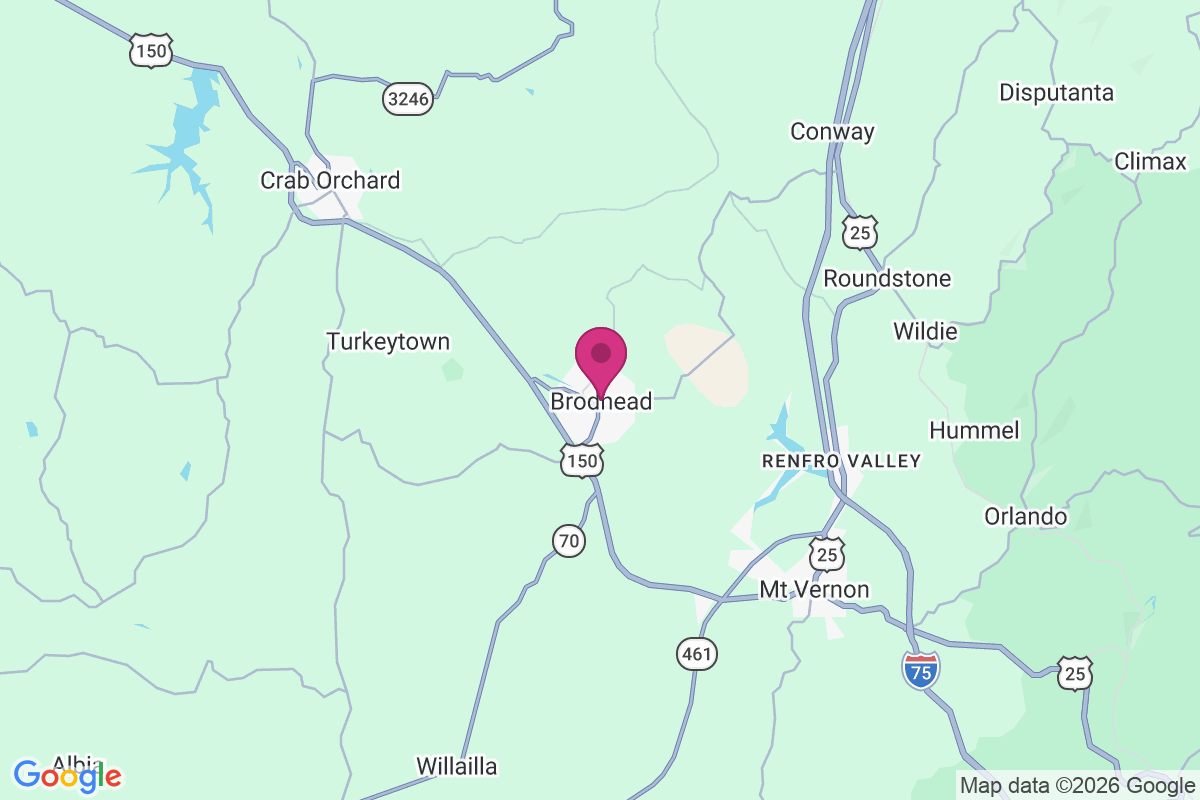 Carte de Brodhead