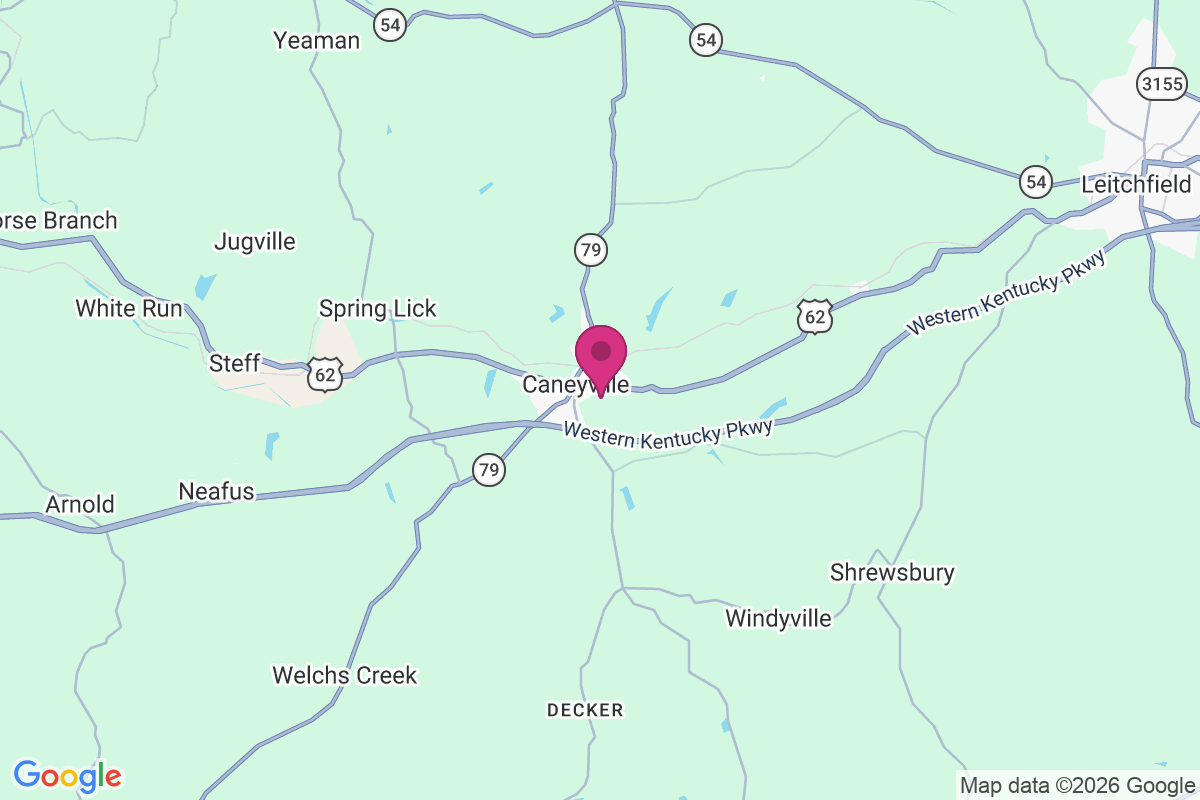 Carte de Caneyville