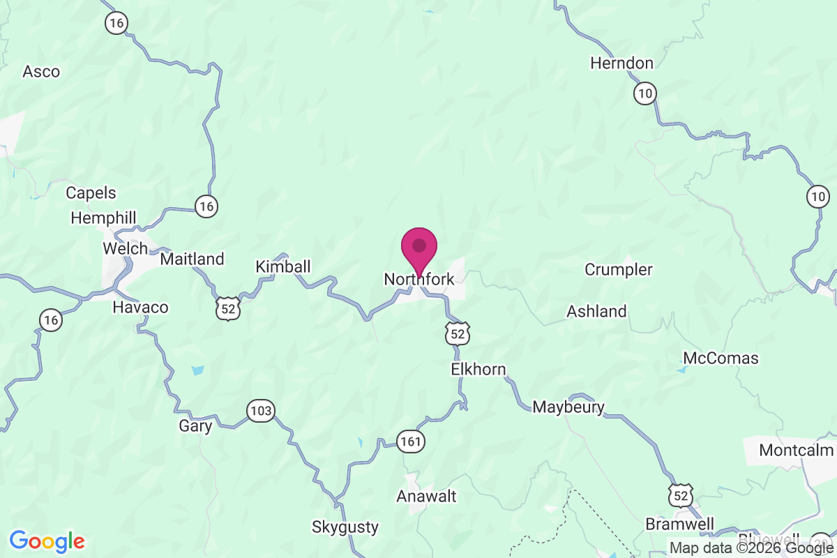 Carte de Northfork