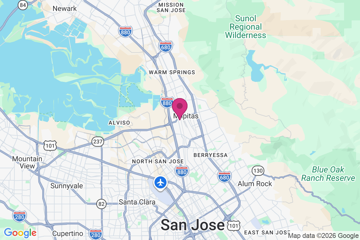 Carte de Milpitas