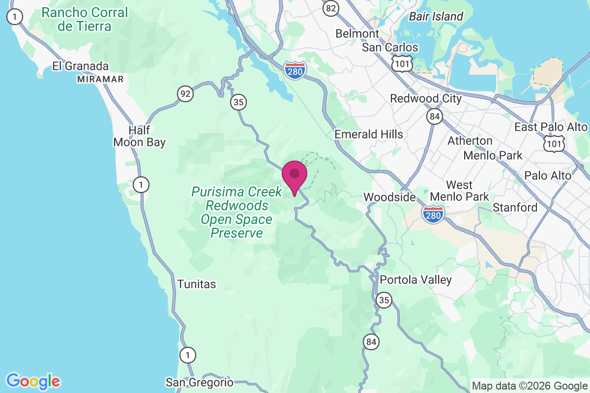 Carte de Redwood Park