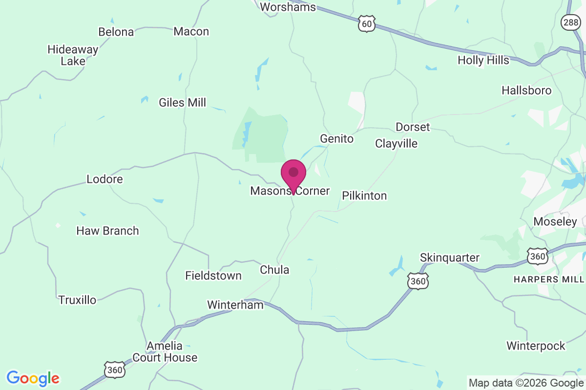 Carte de Masons Corner