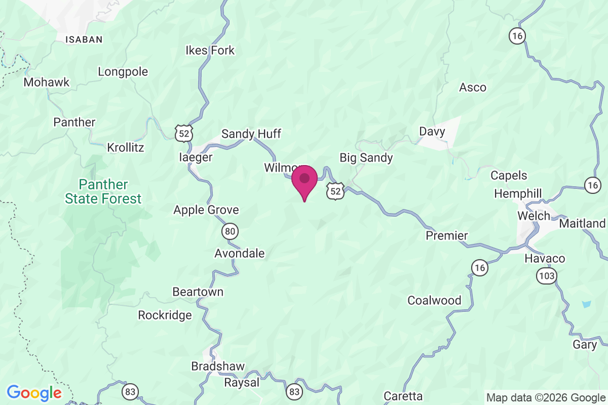 Carte de Clear Fork Junction